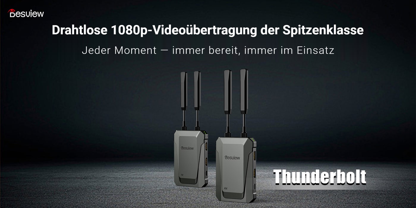 Desview Thunderbolt – drahtlose 1080p-Videoübertragung