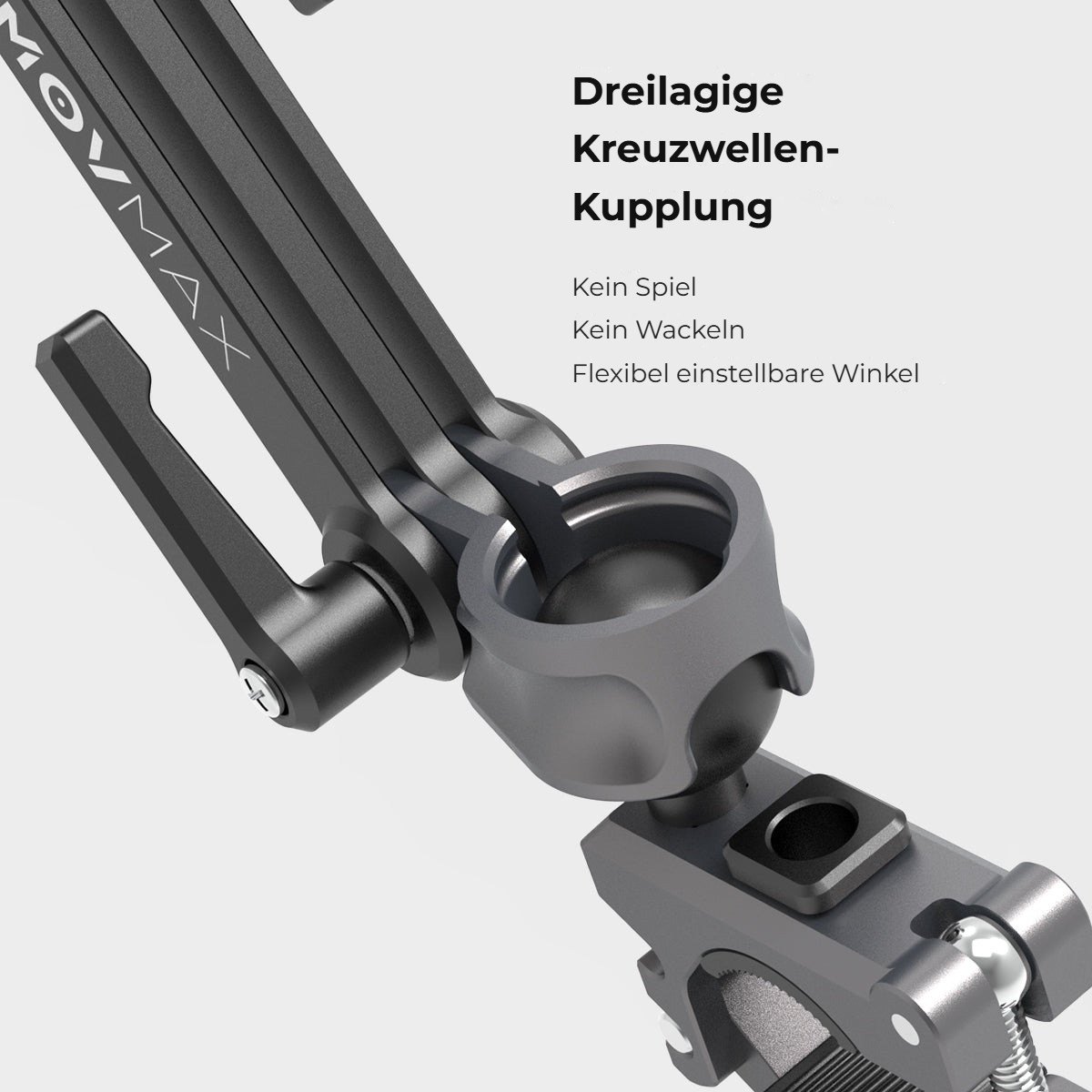 Dreilagige Kreuzwellen-Kupplung