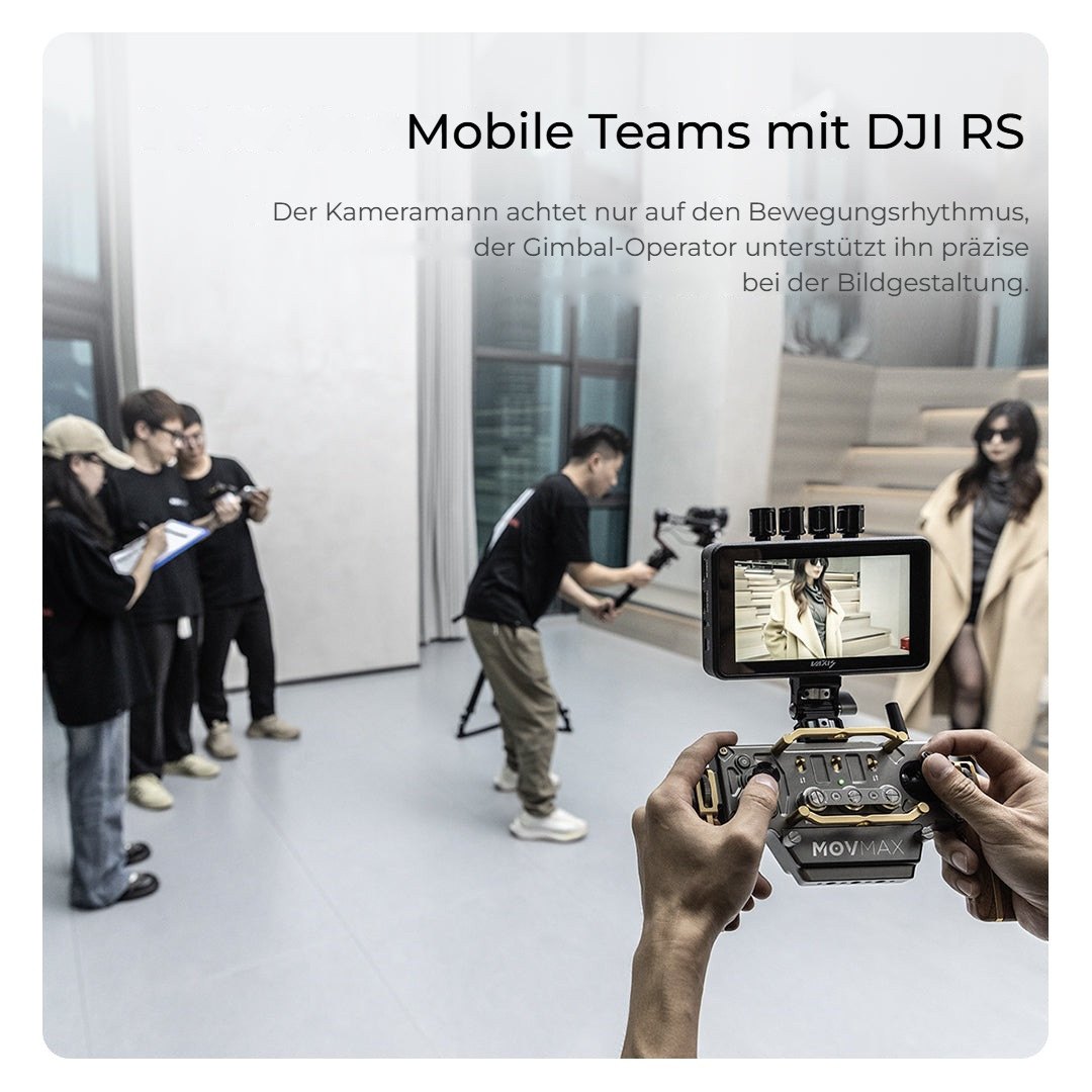 Mobile Teams mit DJI RS