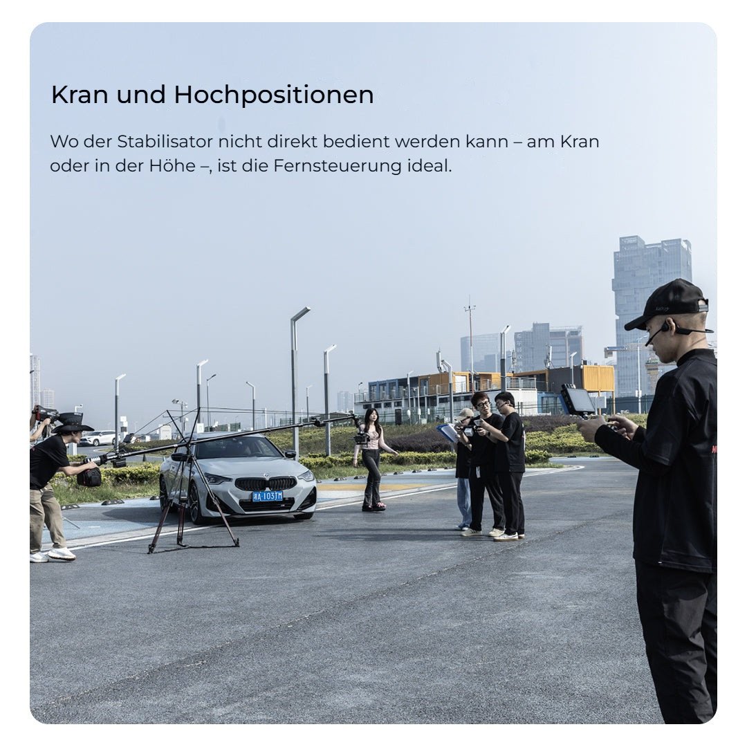 Kran und Hochpositionen
