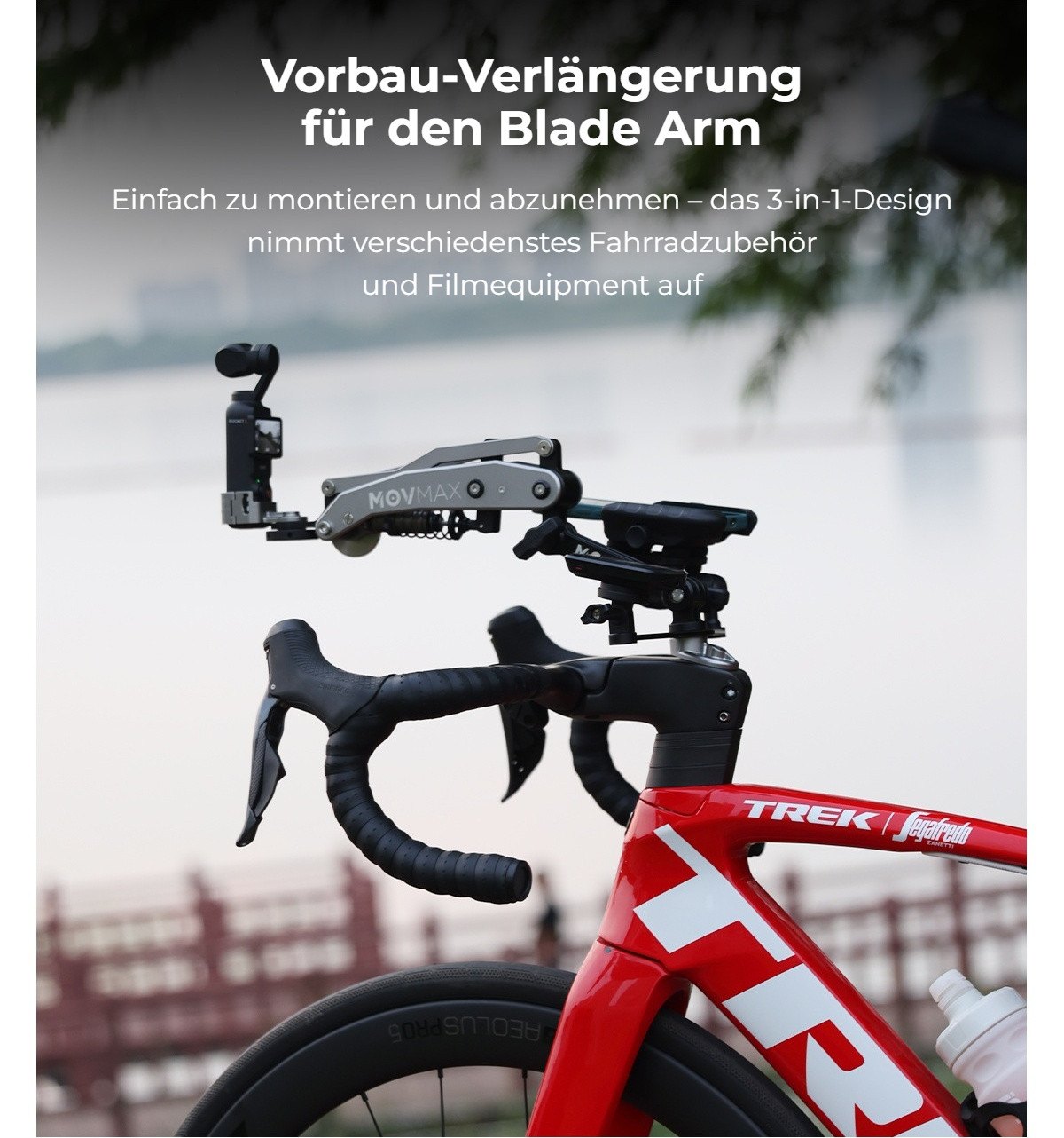 Vorbauverlängerung für den Blade Arm
