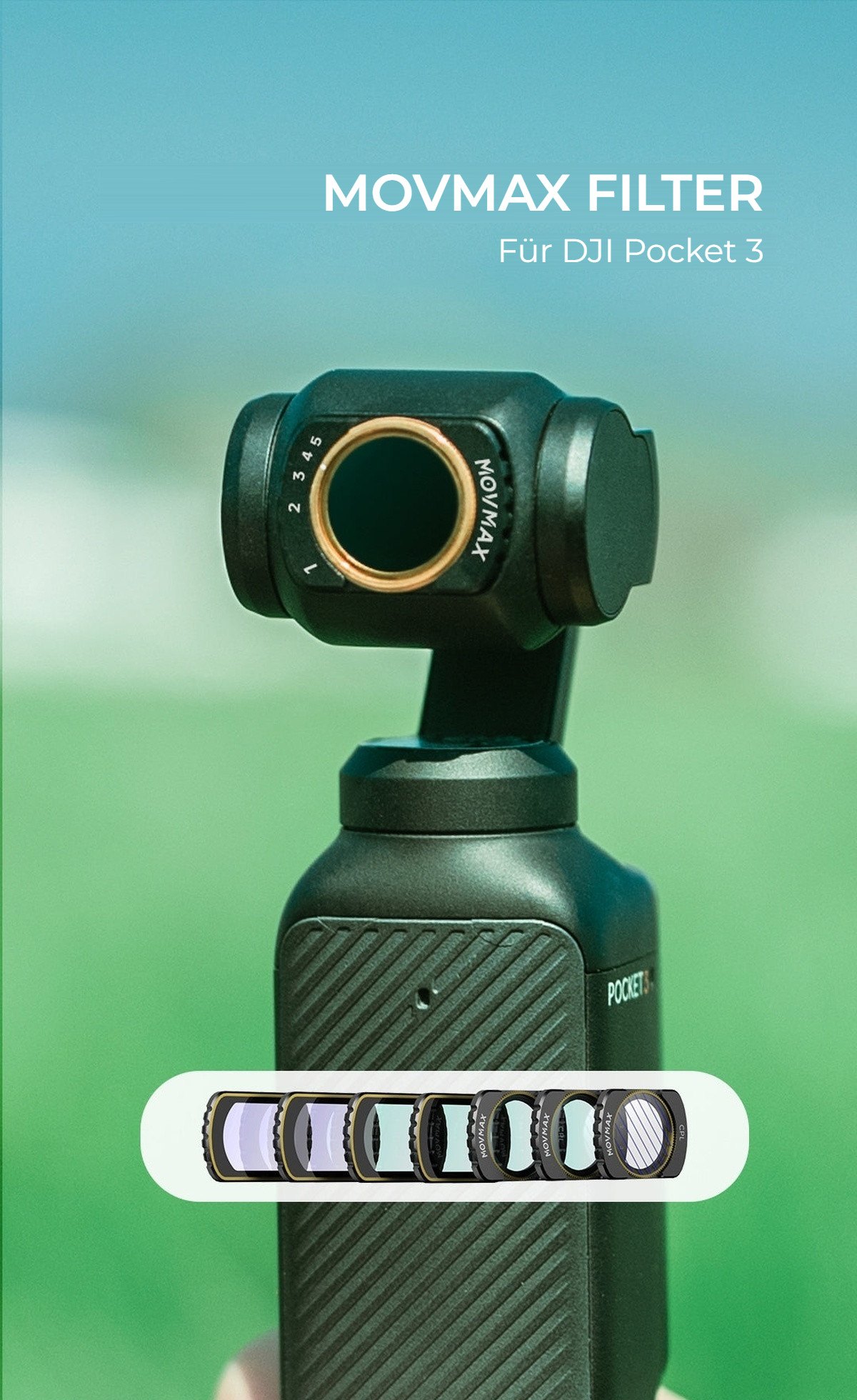 Movmax Filter für DJI Pocket 3