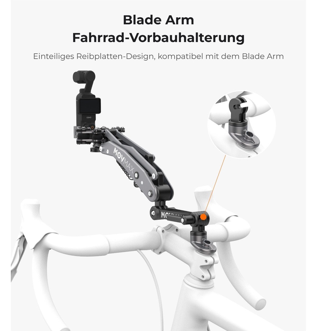 Blade-Arm-Halterung für den Fahrradvorbau