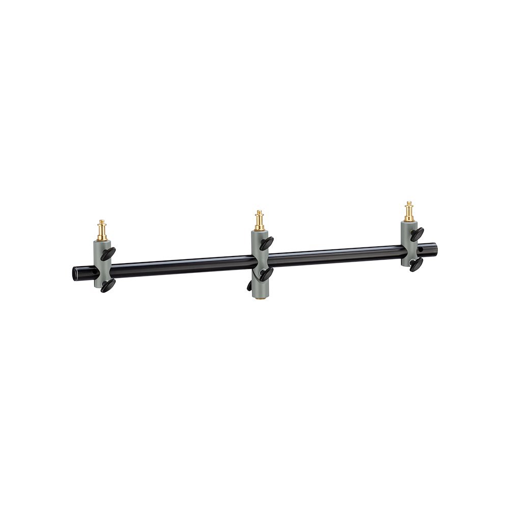Manfrotto 154B Querstange mit drei mitgelieferten Art. 013 Steckbolzen, ohne Stativ