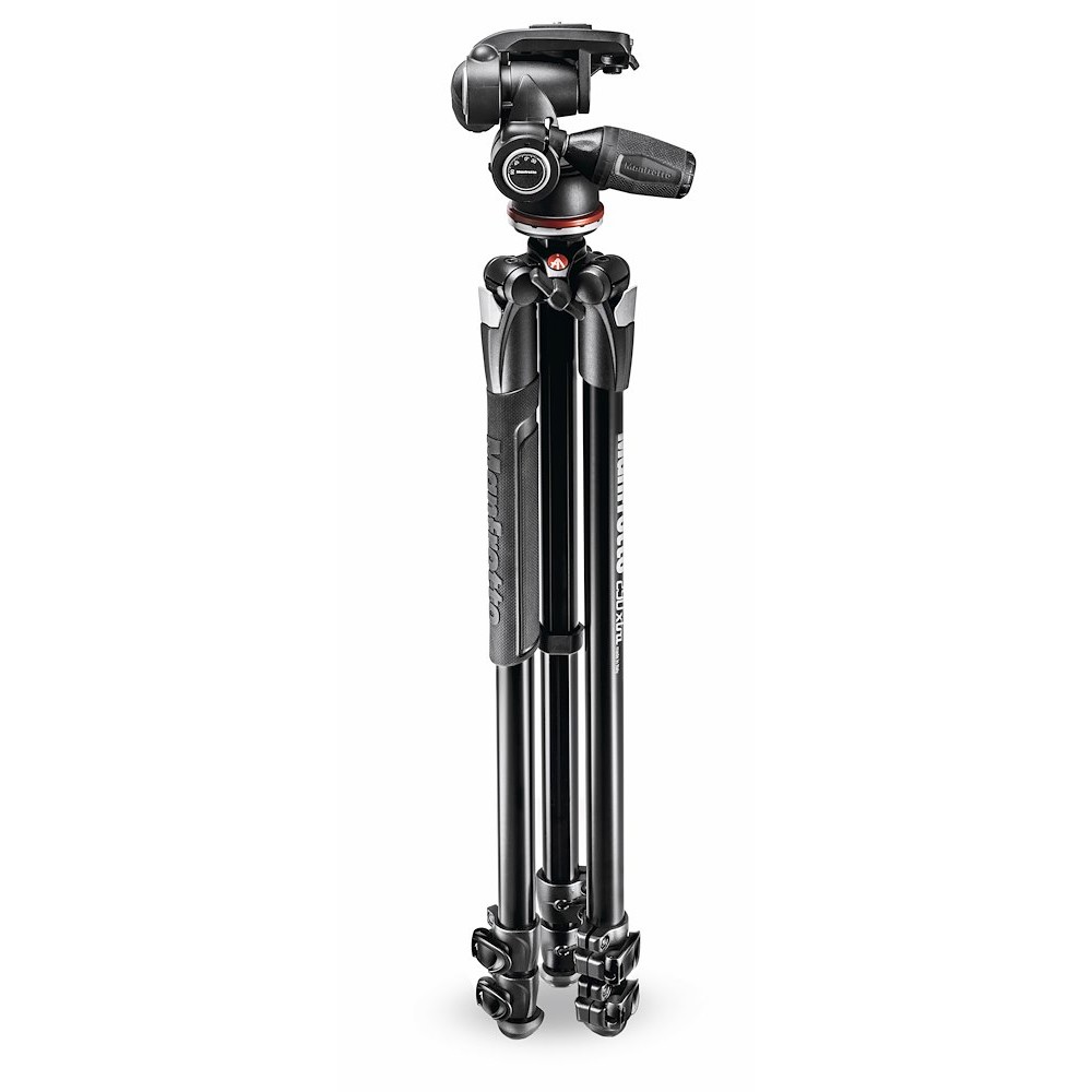 Zusammengeklapptes Manfrotto 290 Xtra mit MH804-3W Kopf
