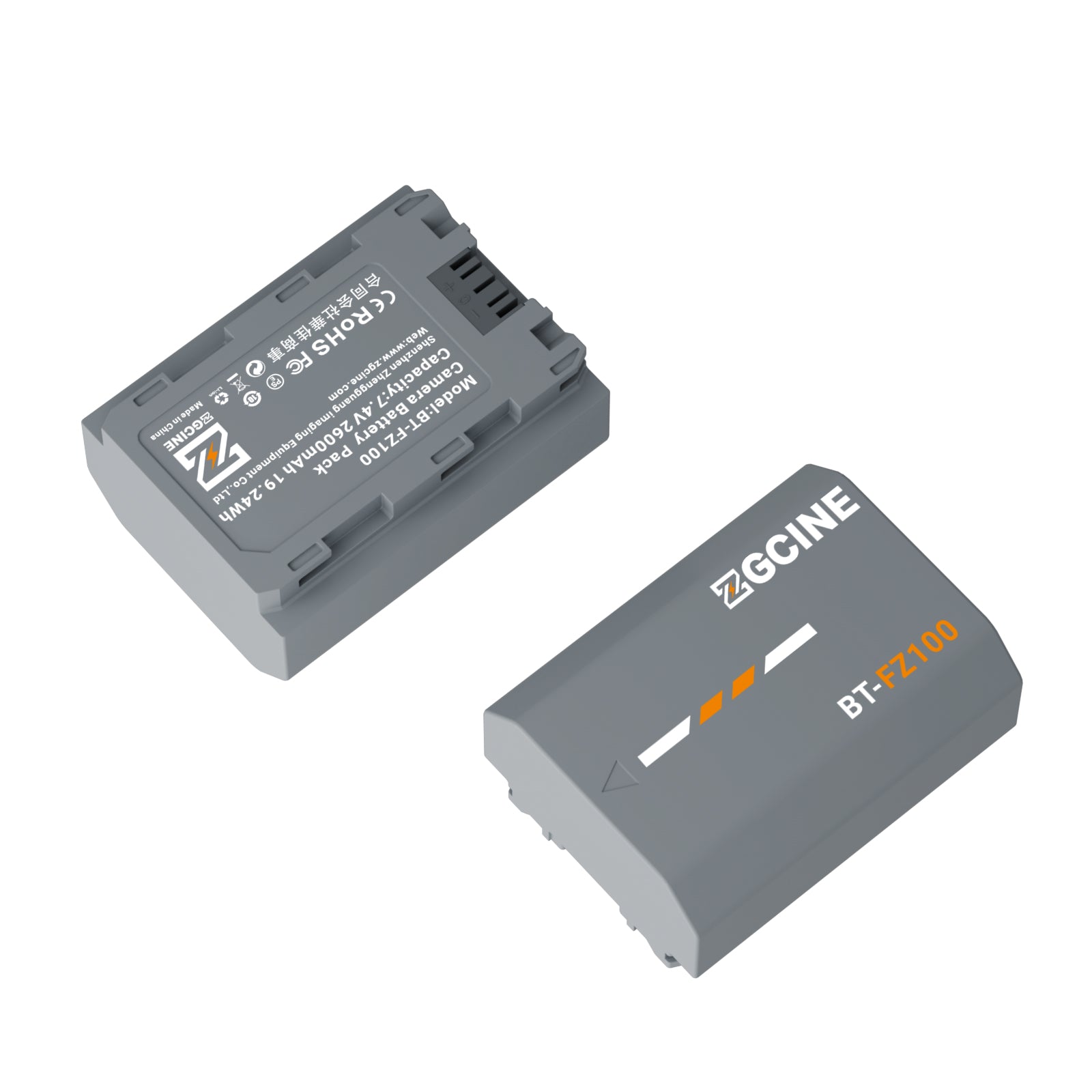 ZGCINE BT-FZ100 – 2600 mAh pro Sony