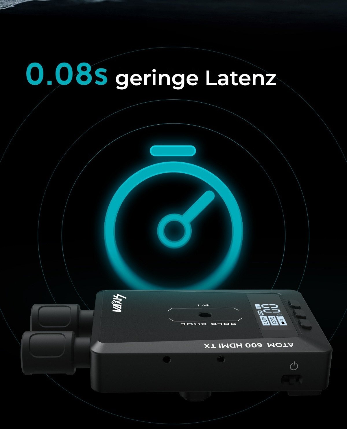 0,08 s Latenz