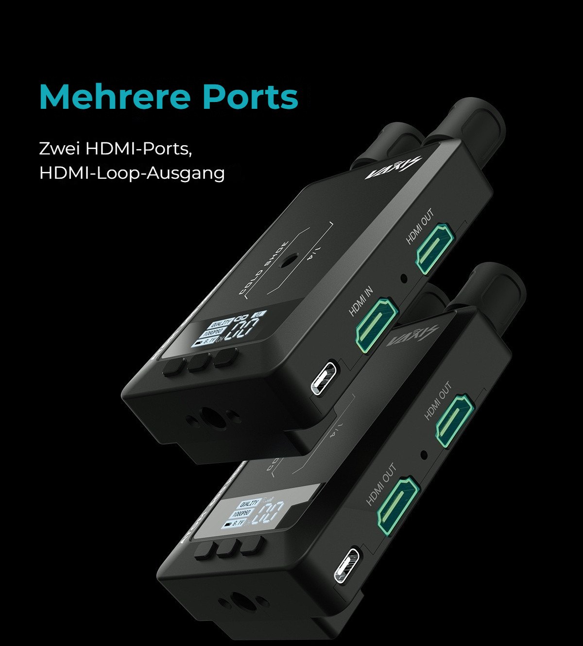 Mehrere Ports