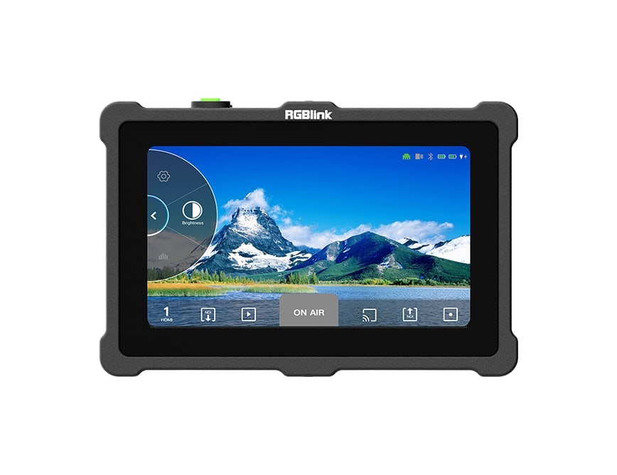 5,5-Zoll-Touchscreen