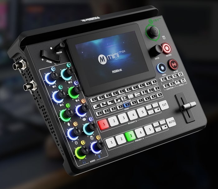 Die komplette 4K-Regie in einem Gerät