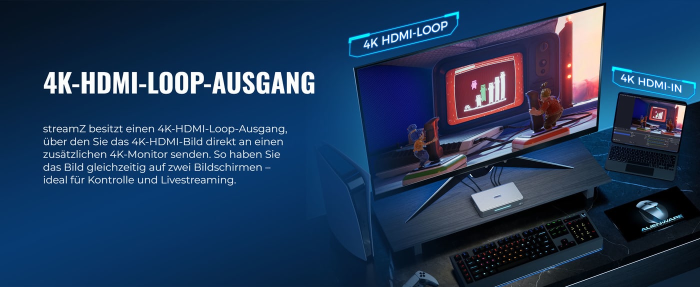 4K-HDMI-Loop-Ausgang