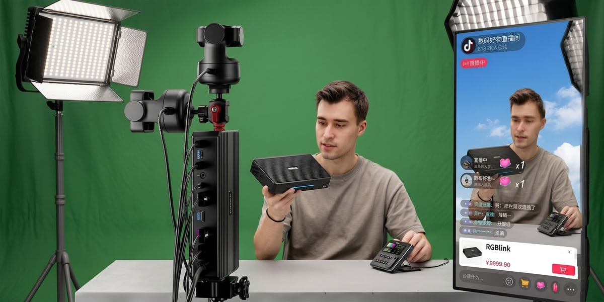 Web-Studio und Chroma-Key