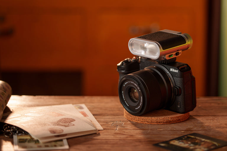 Retro Style Camera Flash