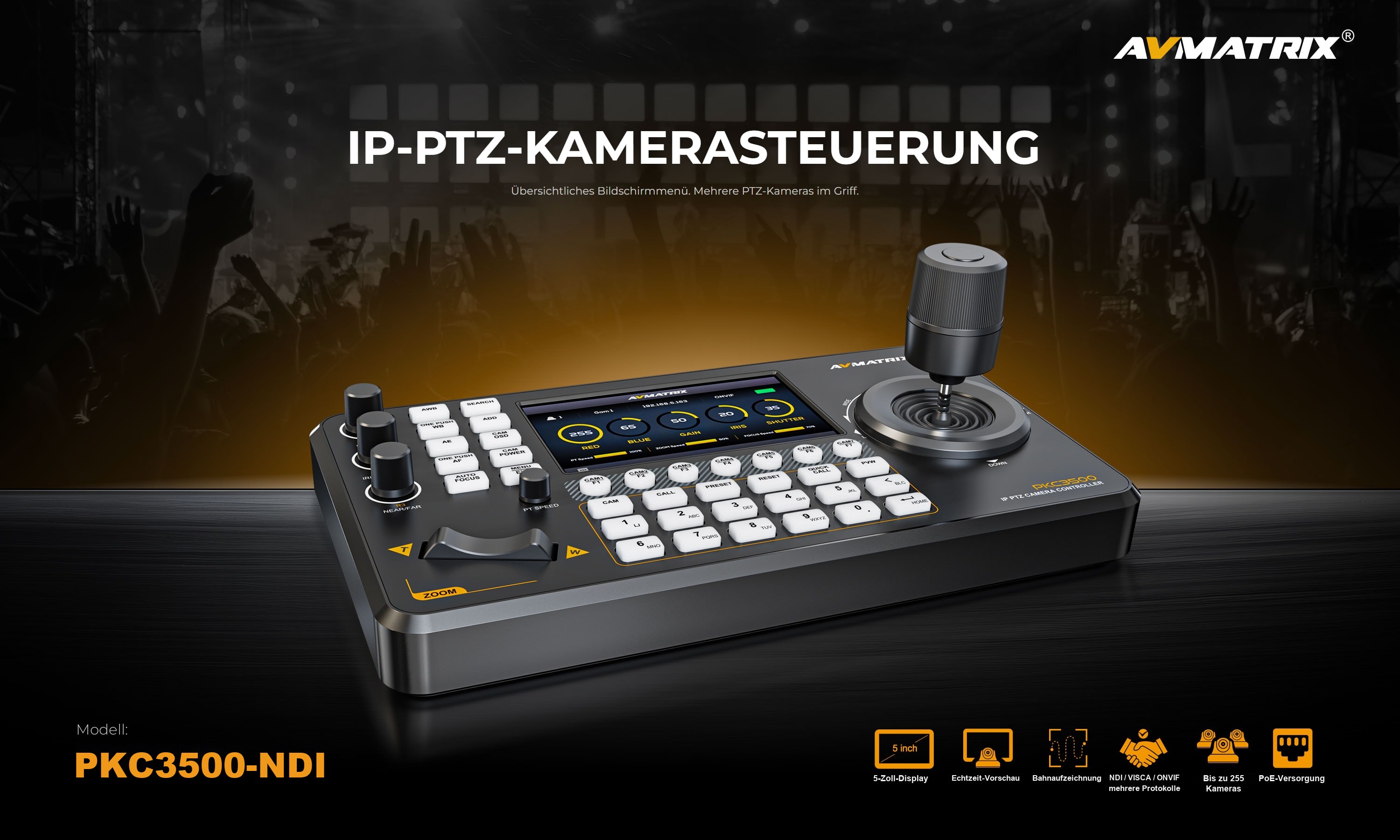 AVMATRIX PKC3500-NDI – Infografik