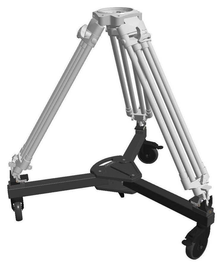 Cartoni D746 Dolly Heavy Duty 125 – Dolly mit Stativ