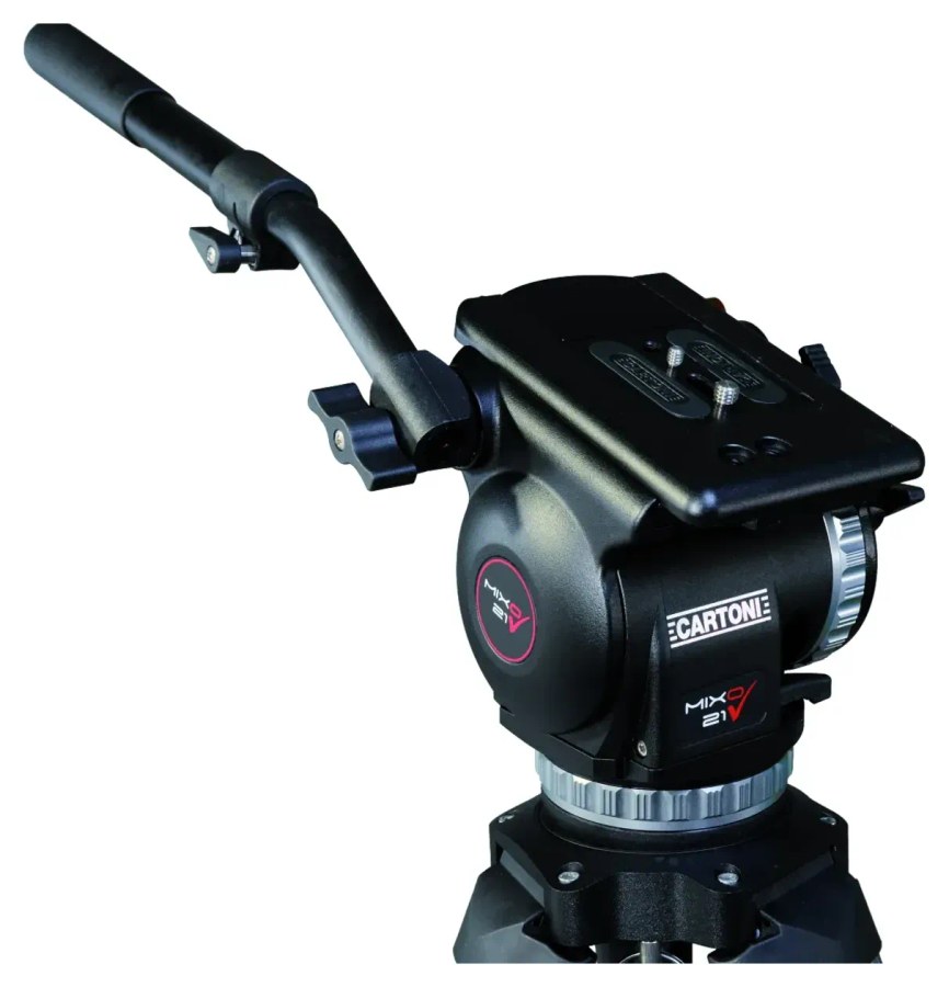 Cartoni MIXO 21 2-St ALU System GS – Fluidkopf MIXO 21