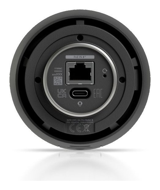 Ubiquiti UniFi Protect G6 Pro Bullet, schwarz – Ein PoE+-Kabel, Audio und microSD
