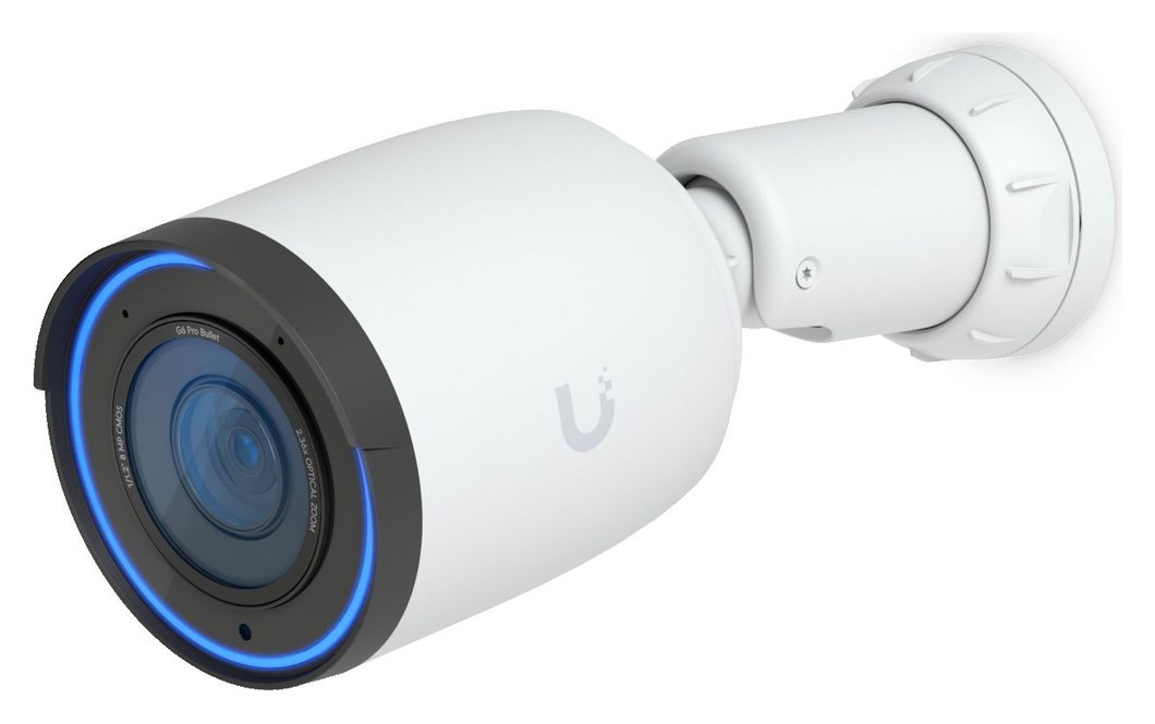Ubiquiti UniFi Protect G6 Pro Bullet, weiß – Gesichter und Kennzeichen
