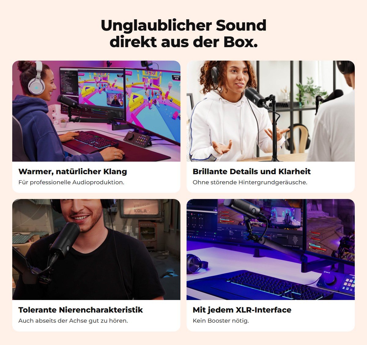 Sofort startklar