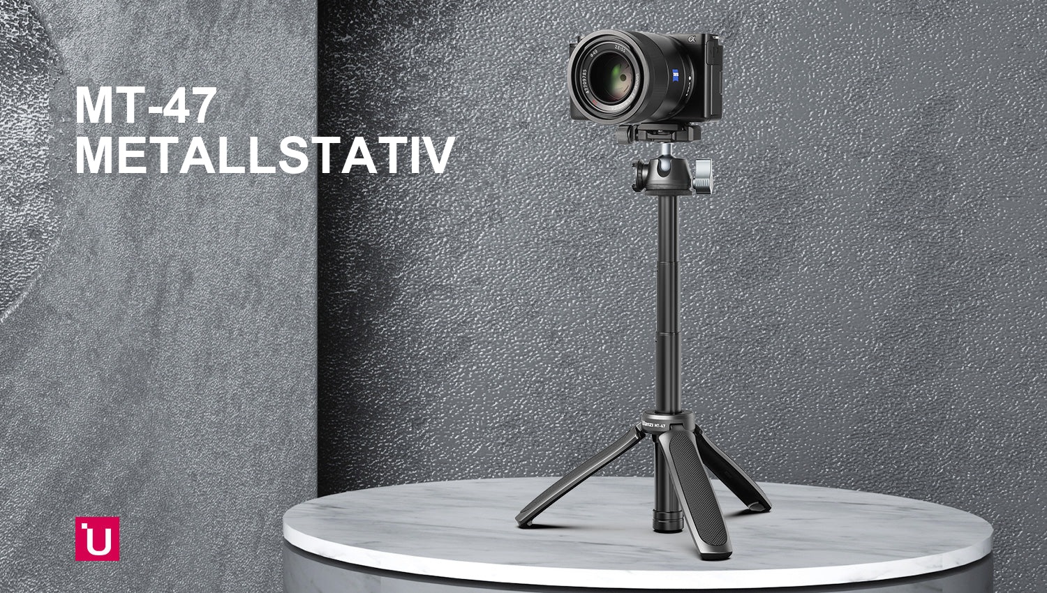 Ulanzi MT-47 Metall-Mini-Stativ mit Arca-Swiss-Schnellwechsel