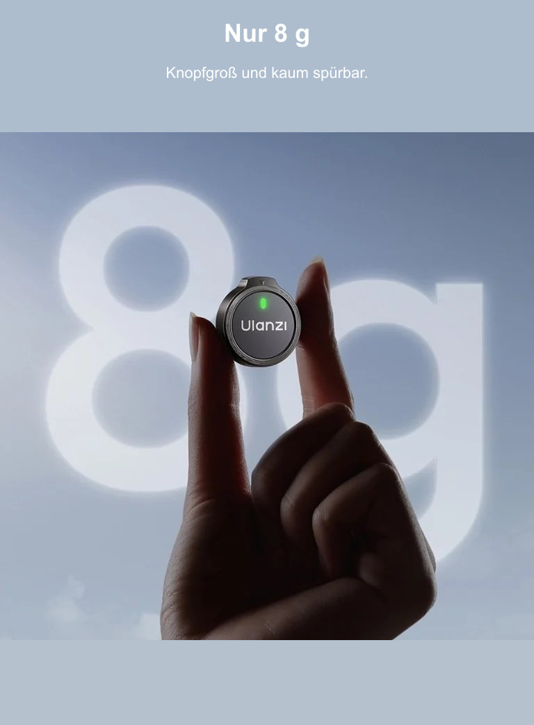 Nur 8 g