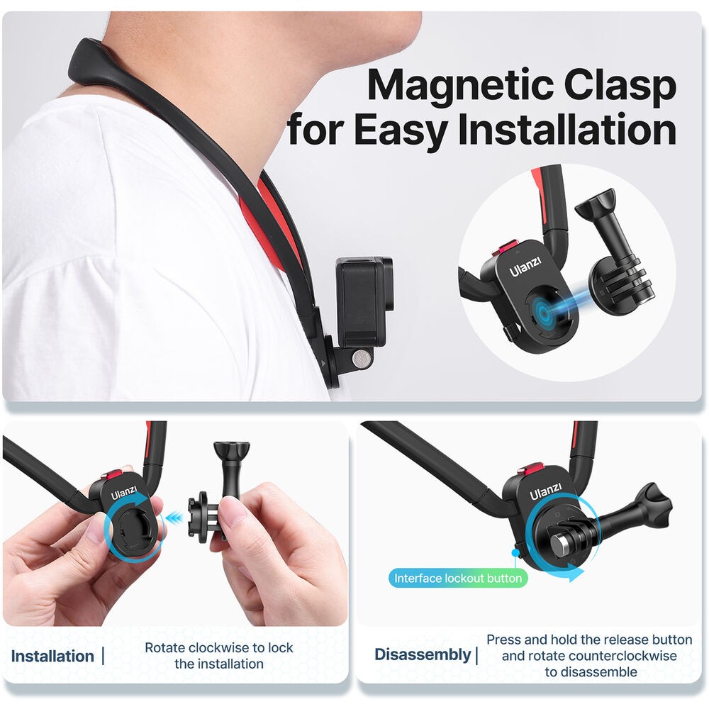 Magnetické rychloupínání Ulanzi Go-Quick II