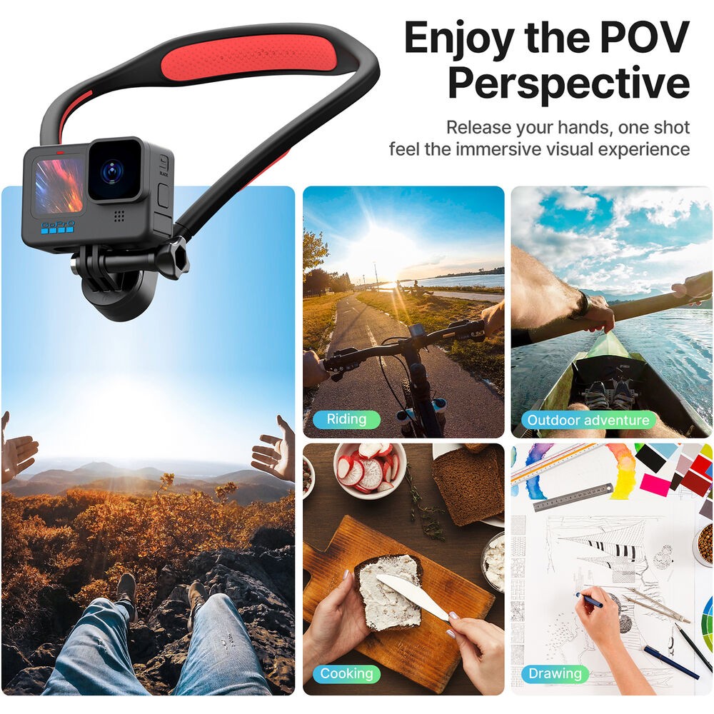 POV použití držáku Ulanzi Go-Quick II
