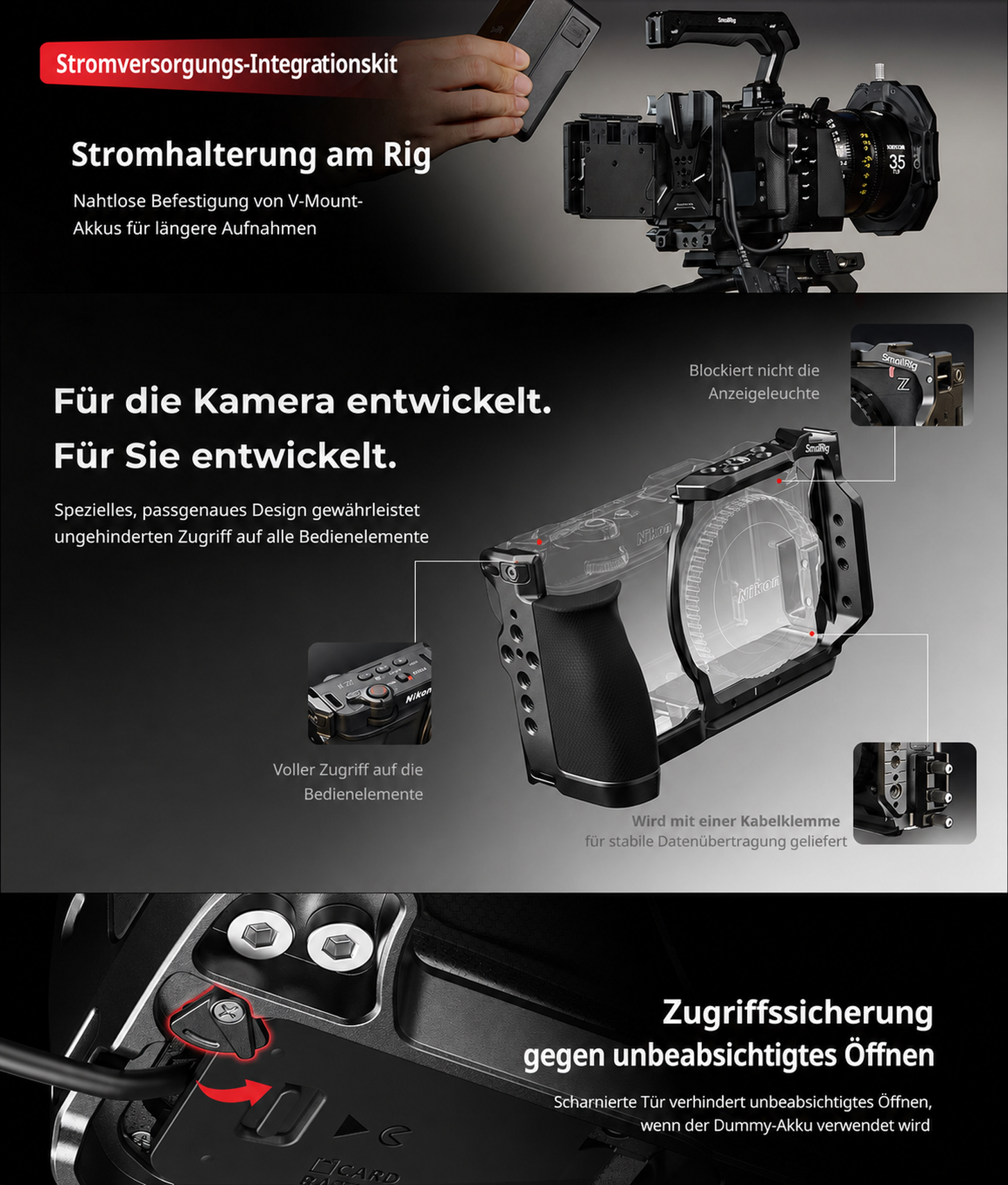 SmallRig Nikon ZR – 4/7