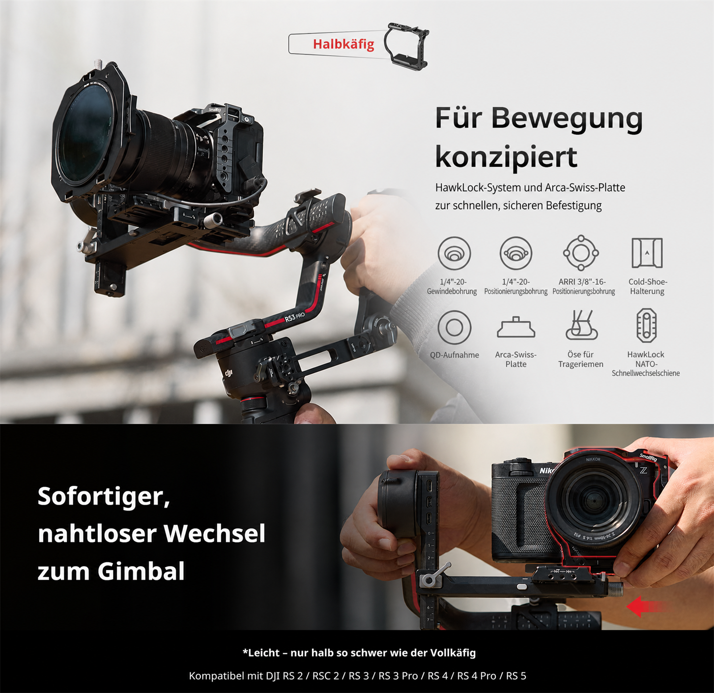 SmallRig Nikon ZR – 5/7
