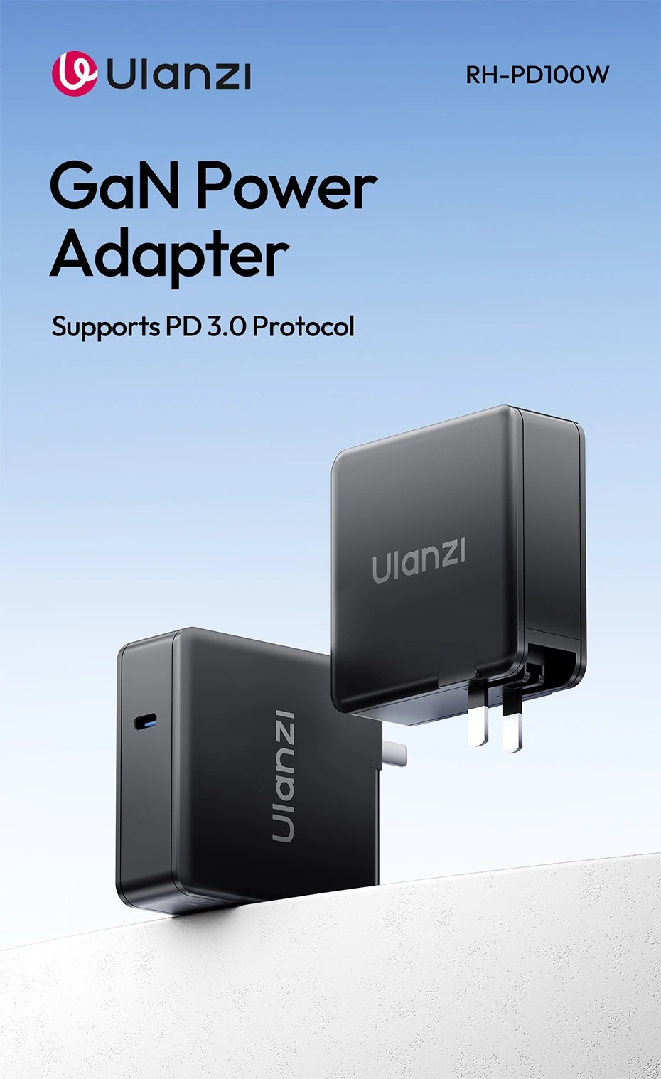 Ulanzi RH-PD100W GaN USB-C Netzteil