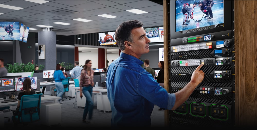 Blackmagic StudioBridge 100G – Immersives 8K-Video