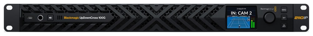 Blackmagic UpDownCross 100G – Monitoring direkt im Rack