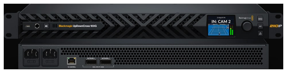 Blackmagic UpDownCross 100G – Ein redundantes Netzwerk ohne Kompromisse