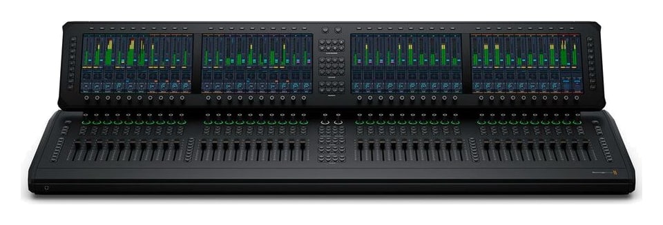 Blackmagic Design Fairlight Live Audio Panel 40 – Obere Ebene: Funktionen und Bearbeitung