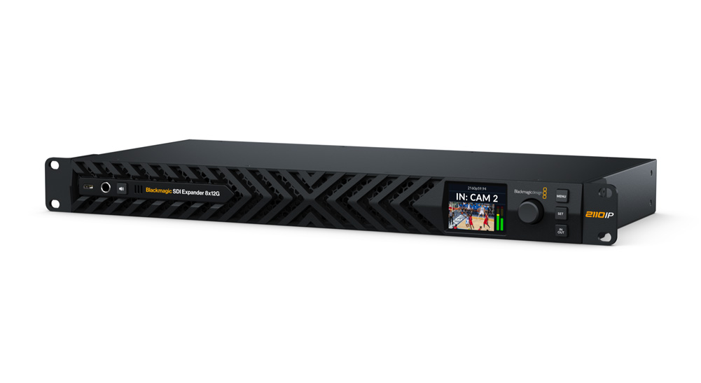 Blackmagic SDI Expander 8x12G als Rack-Gerät