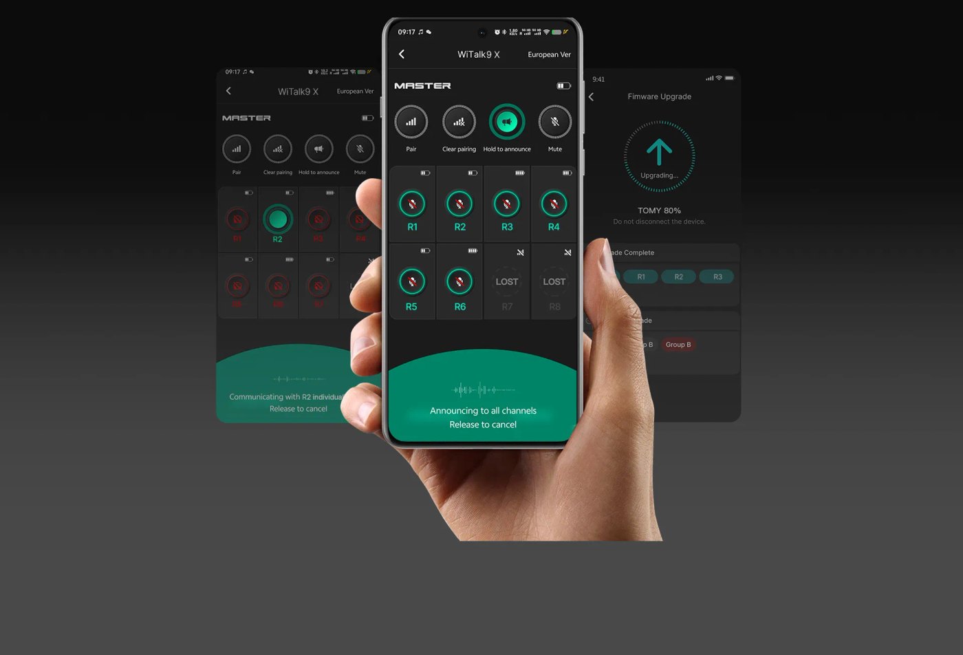 Saramonic WiTalk9 X-HRH – Saramonic-App