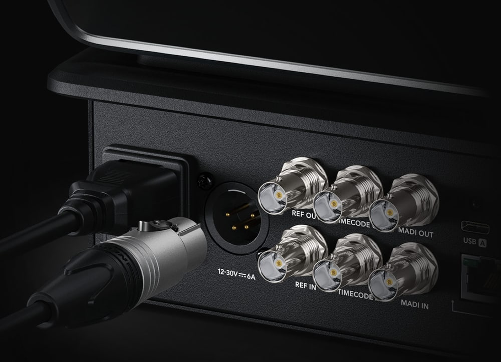 ATEM Television Studio HD8 – Integrierte Netzversorgung und 12-V-Reserve