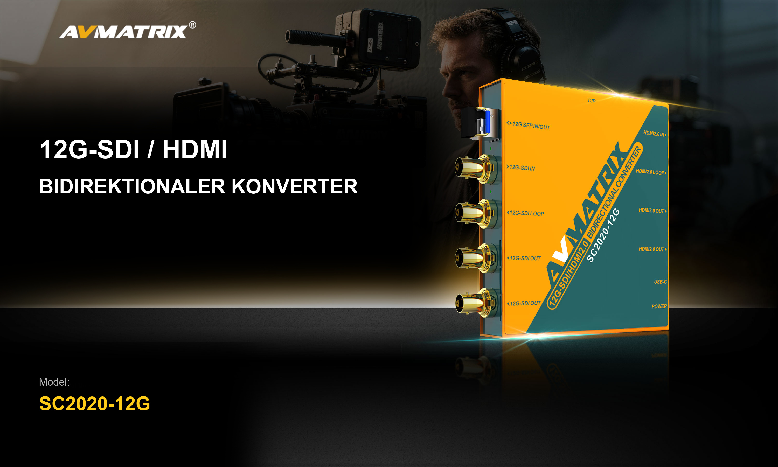 AVMATRIX SC2020-12G TX