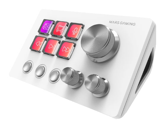 Mars Gaming MSD-TWO – 6 anpassbare LCD-Tasten