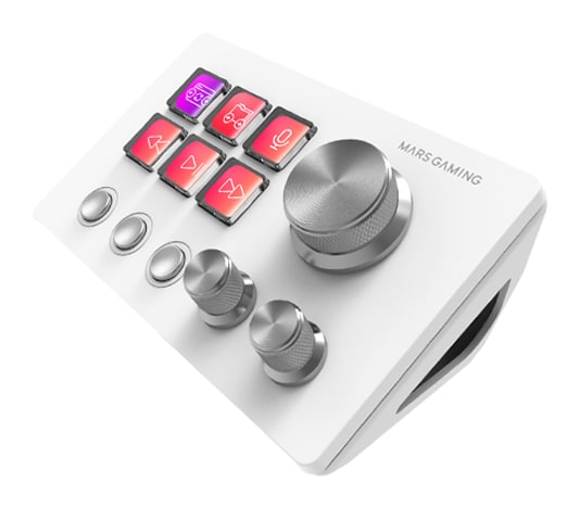 Mars Gaming MSD-TWO – 3 multifunktionale Drehregler