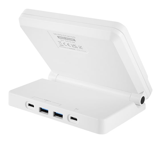 Mars Gaming MSD-PRO – Verstellbarer Standfuß und USB-Hub