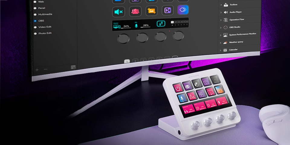 Mars Gaming MSD-PRO – Volle Anpassung