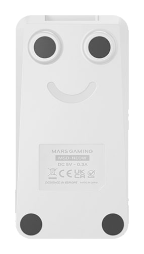 Mars Gaming MSD-NEO – Drehregler und zwei Tasten