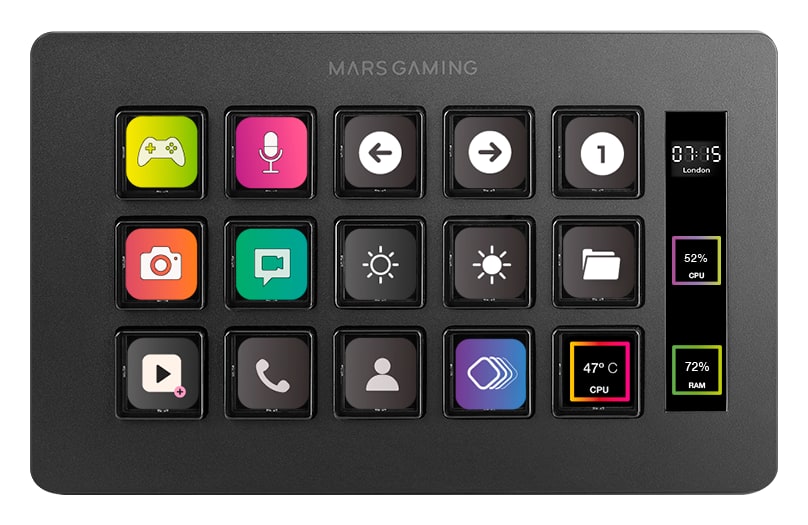 Mars Gaming MSD-ONE – Software mit Szenen und Plug-ins