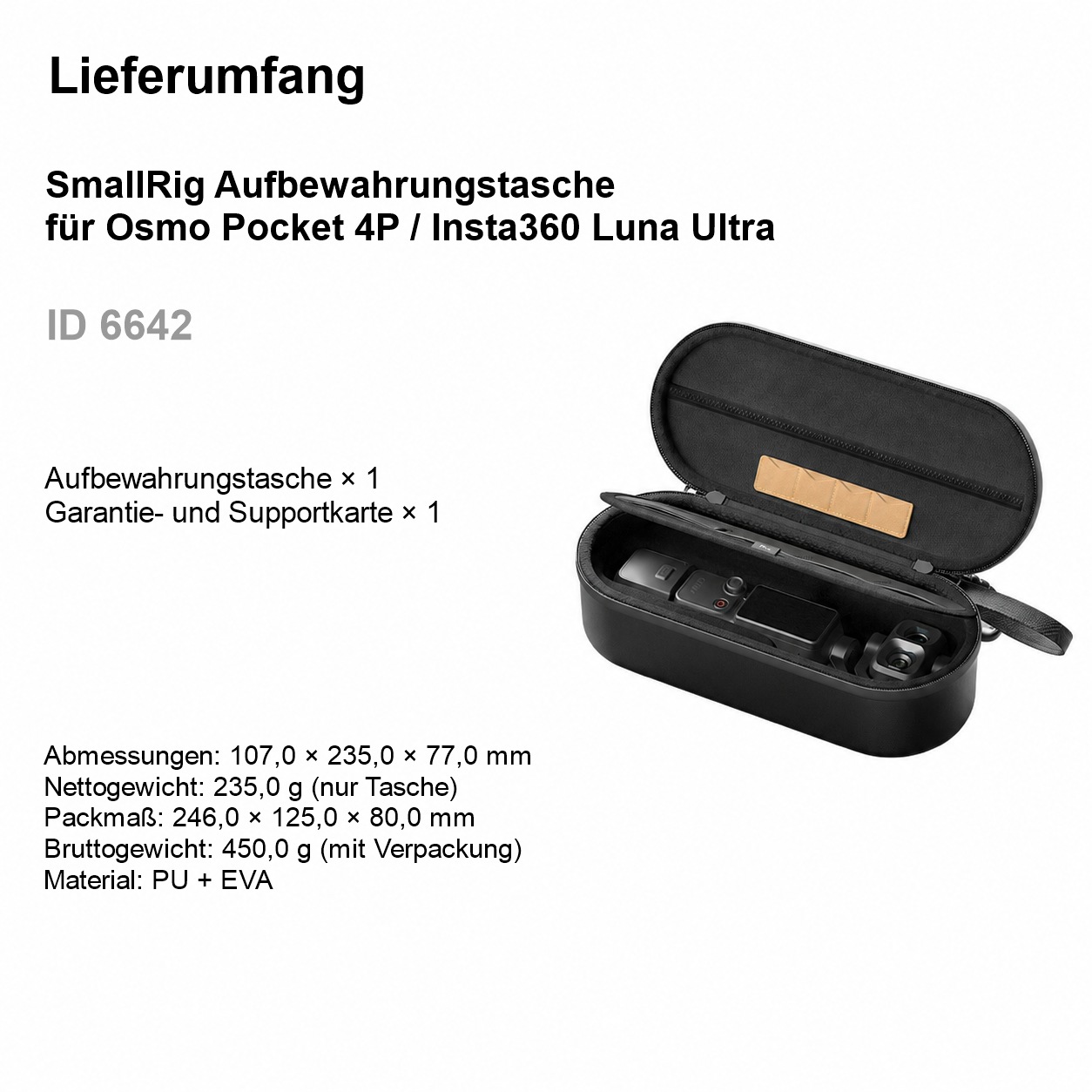 SmallRig Storage Bag 6642 DE 8