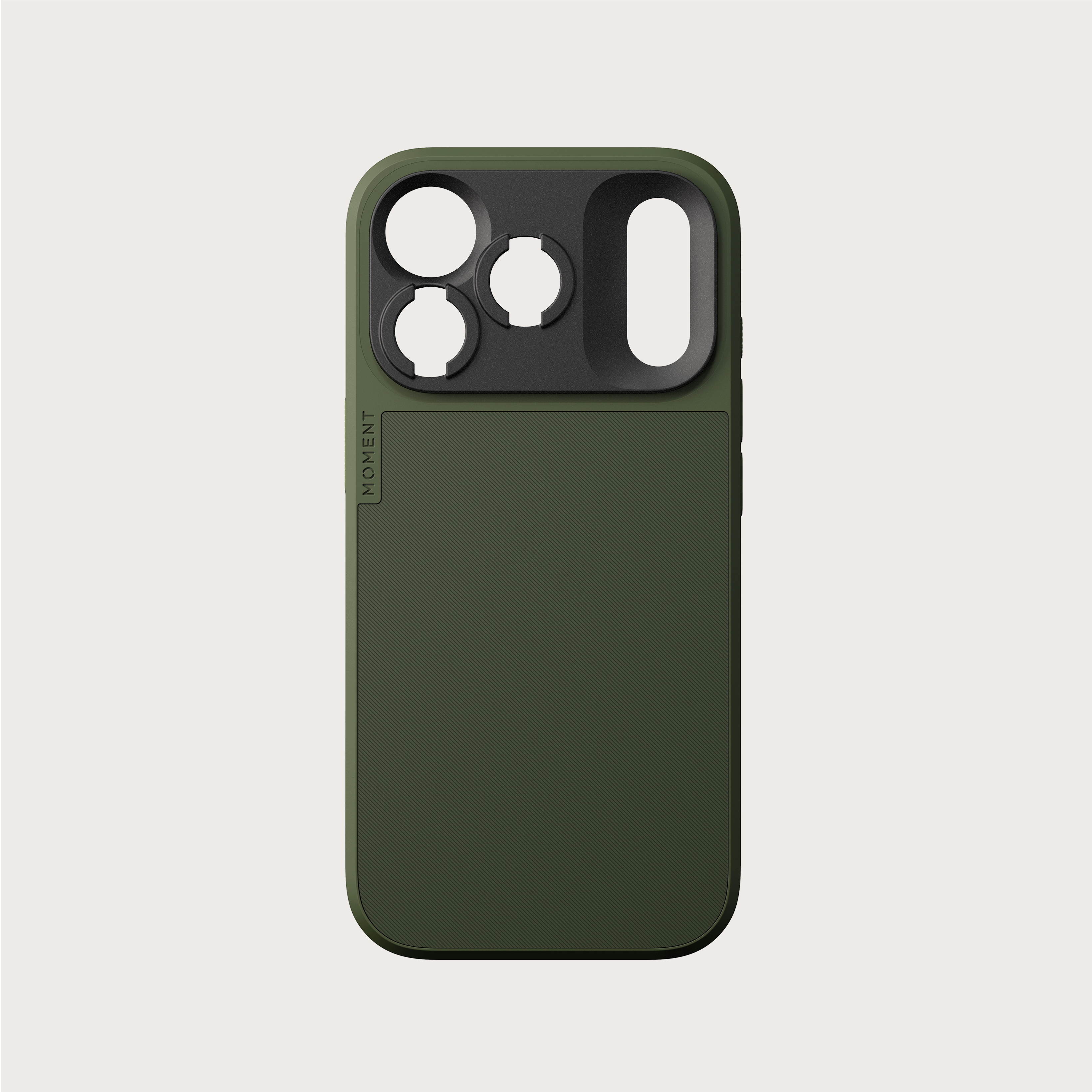 Olivový kryt Moment Camera Case pro iPhone 18 Pro