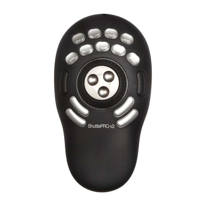 Contour Design ShuttlePro V2 mit 15 Tasten und Jog/Shuttle-Steuerung