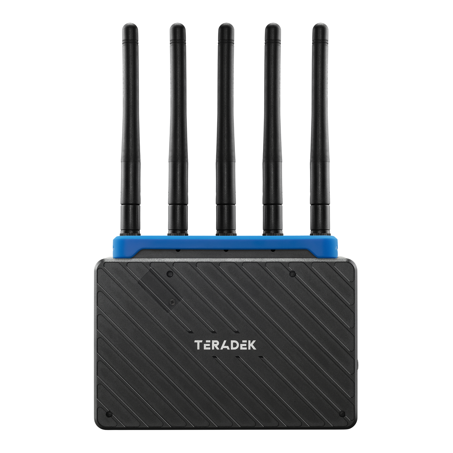 Teradek Bolt 6 LT RX blaues Kennzeichnungsband aus Silikon