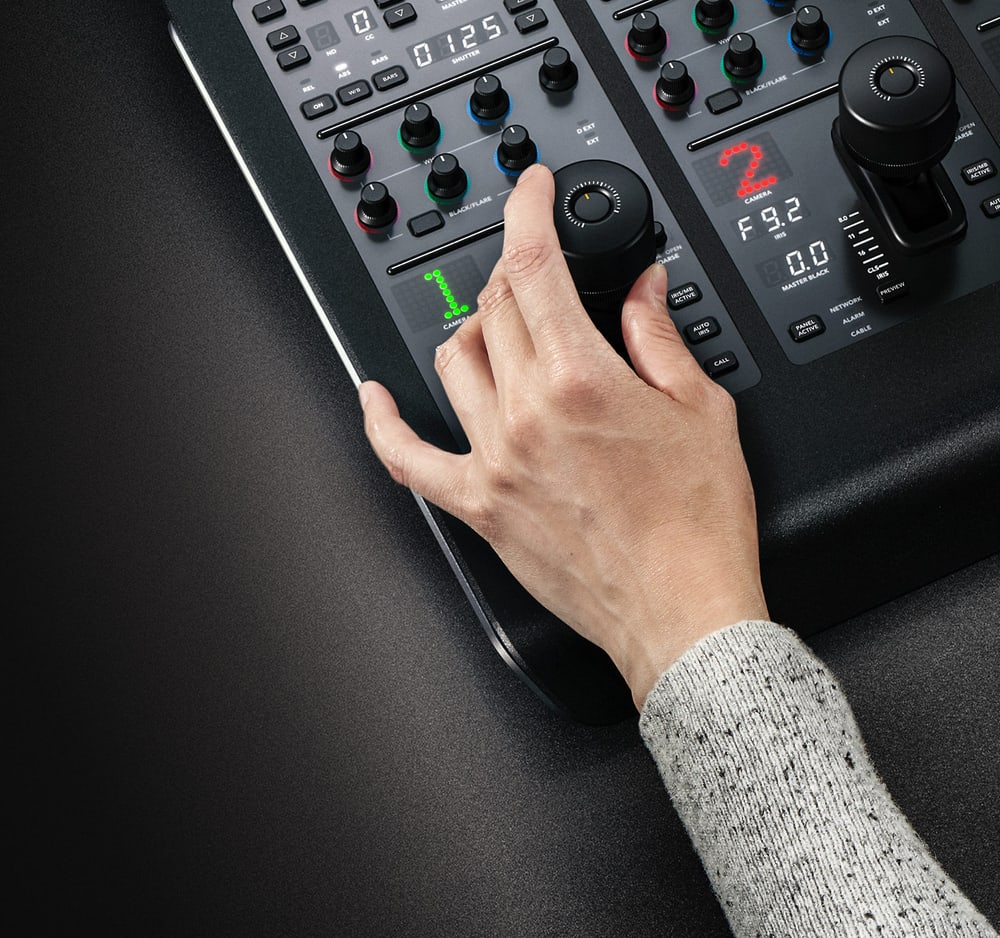ATEM Camera Control Panel – Aufbau wie bei Broadcast-CCUs