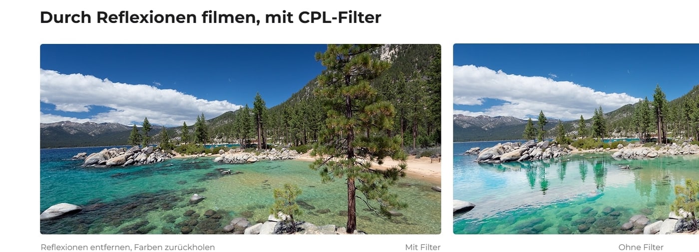 Wasser und Himmel